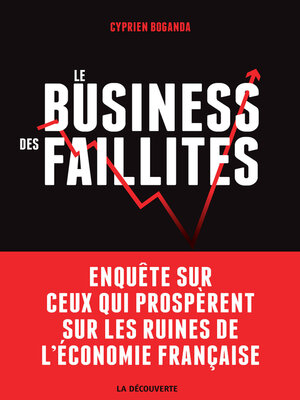 cover image of Le business des faillites